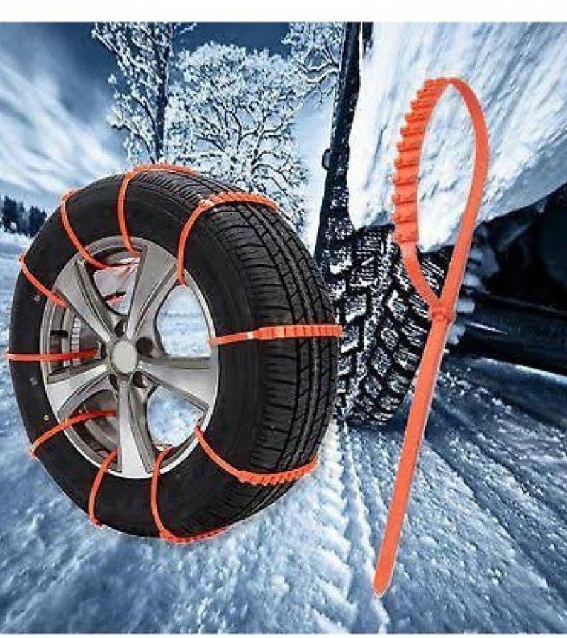 10Pcs Car Truck Anti-skid Chains For Winter Snow Rain