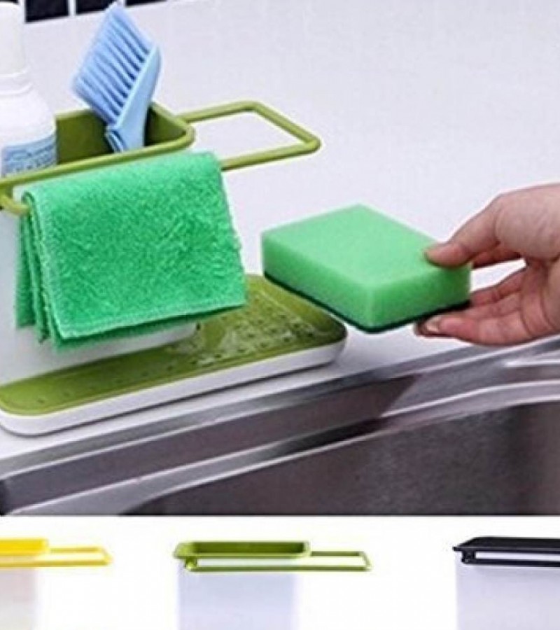 3in1 Kitchen Sink Organizer For Dishwasher Liquid
