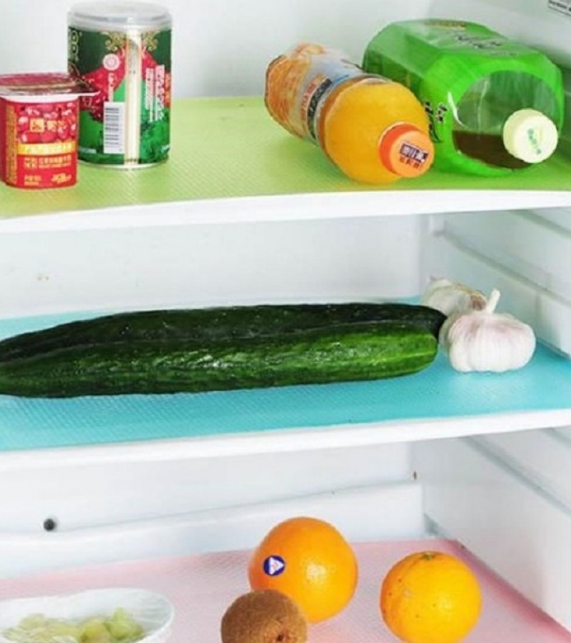 4 PCS Refrigerator Pad Antibacterial Antifouling Mildew Moisture 30*45CM