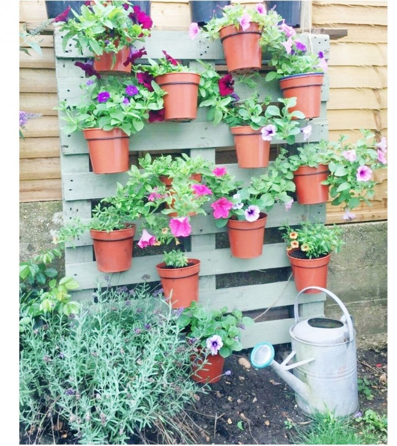 6 Inches Wall Mount Heavy Duty Indoor Outdoor Wall Decor Garden Plant Flower Pot Hanging Rack Stand