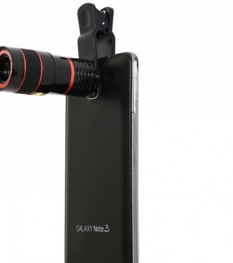8x Mobile Zoom Lens - Black
