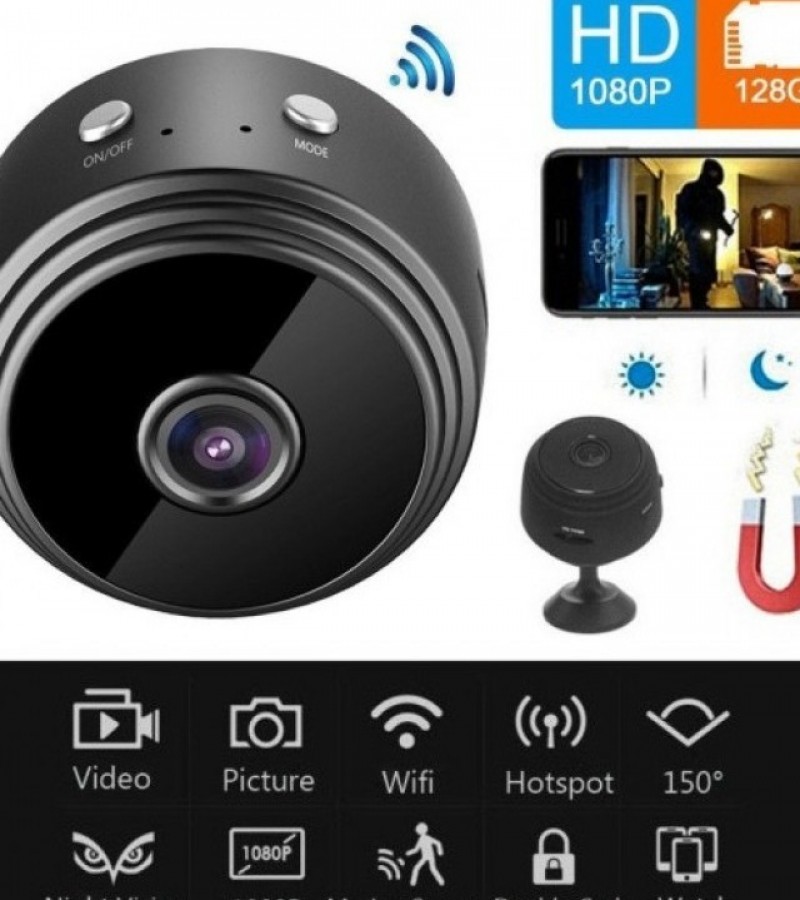 A9 1080p Hd Magnetic Wifi Mini Camera With Hdsf App