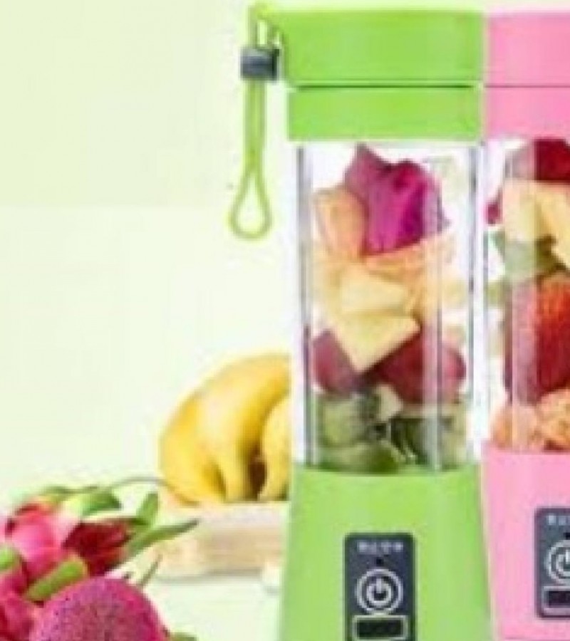 A.O New 6 Blades 380Ml Mini Juicer Cup Usb Rechargeable