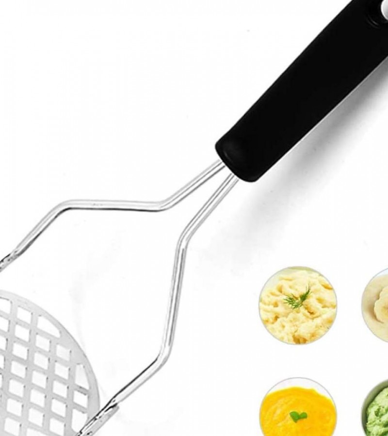 A.O Potato Masher Stainless Steel Heavy Duty Kitchen Tool