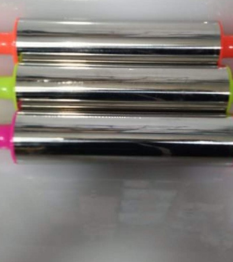 A.O Stainless Steel Rolling Pins Roti Maker With Plastic