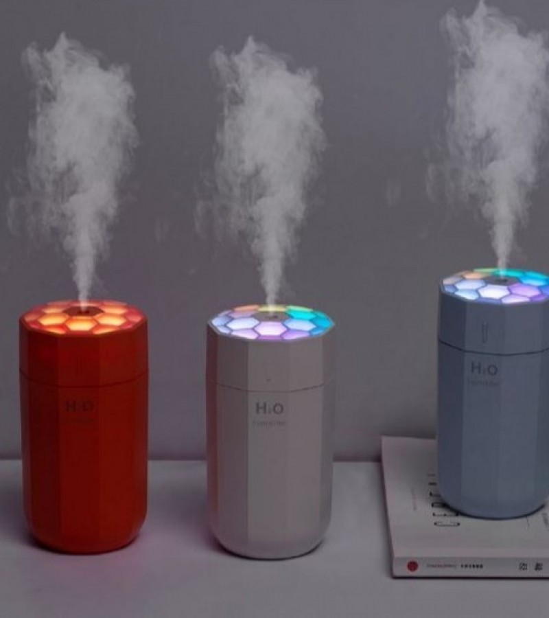 Colorful Humidifier Ultrasonic USB Portable Car Diffuser Spray Humidifier - Multi