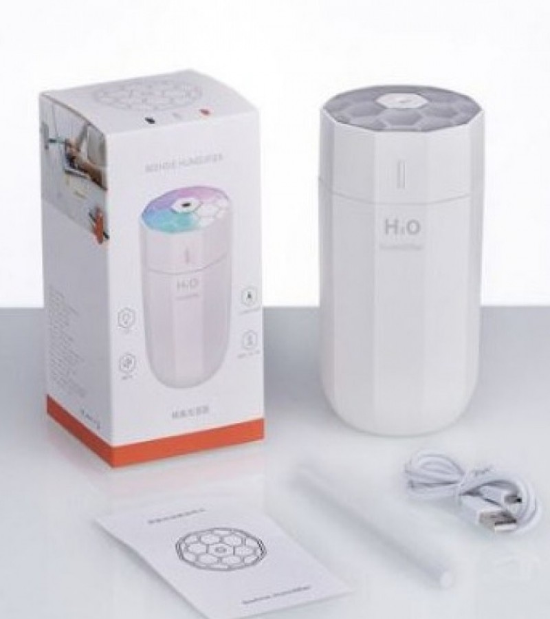 Colorful Humidifier Ultrasonic USB Portable Car Diffuser Spray Humidifier - Multi