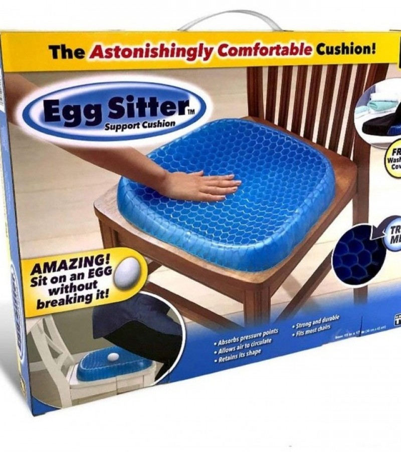 Egg Sitter Seat Cushion with Non-Slip Cover