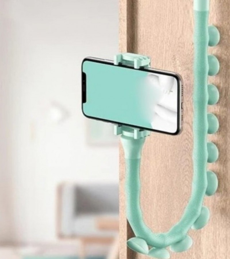Lazy Phone Holder Stand Caterpillar Suction Cup