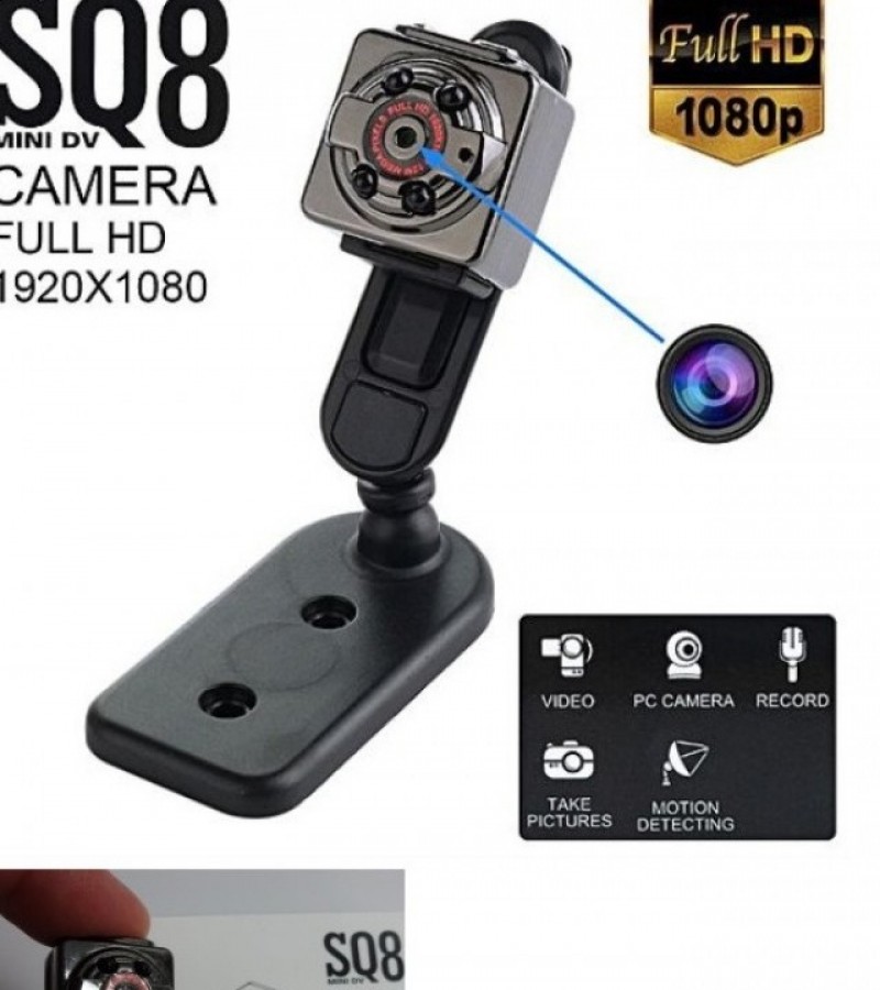 Mini Camera SQ8 Night Vision