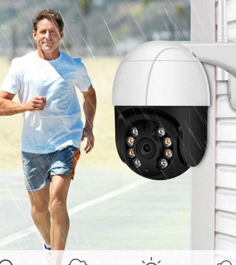 MINI WIFI PTZ DOME COLOR VISION MOTION DETECTION CAMERA 2MP 1080P HD