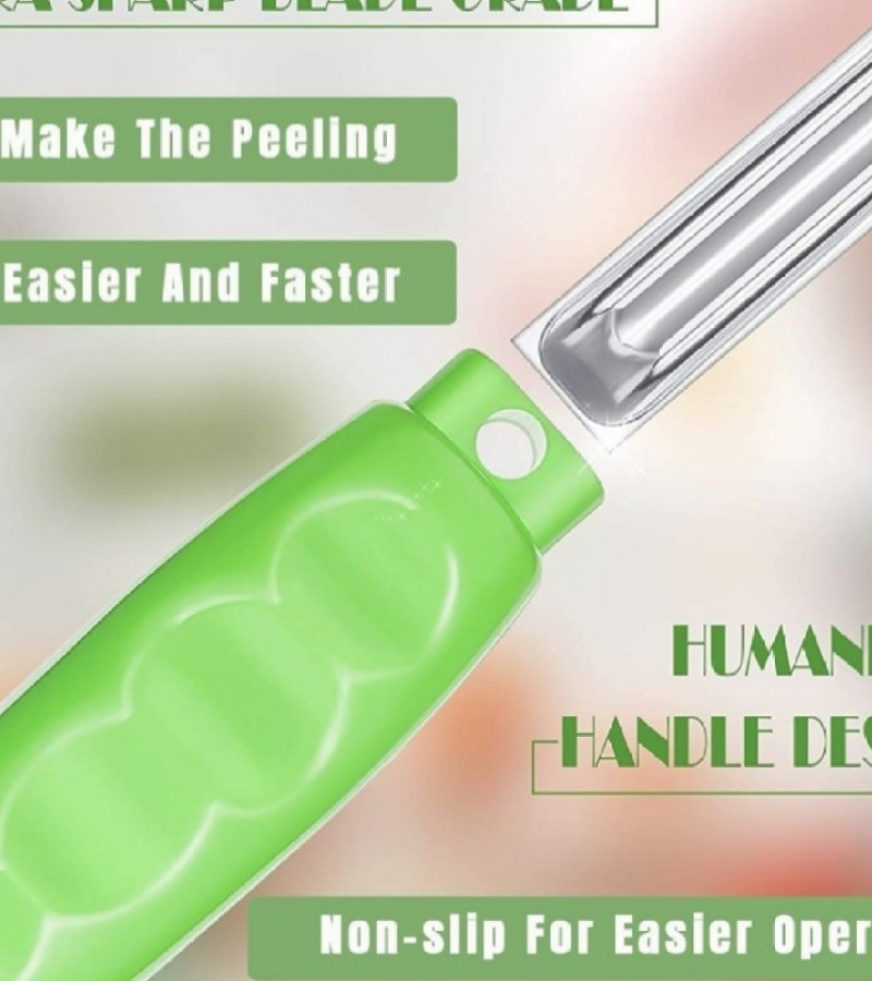 Multi-purpose Stainless Steel Potato Peeler with Jar