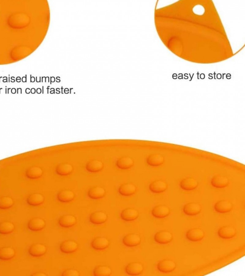 Random Color Silicone Iron Hot Protection Rest Pad Mat