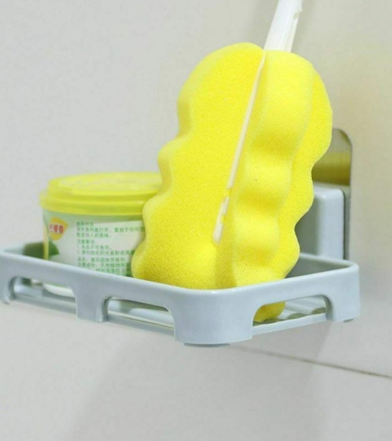 Random Color - Wall Mounted No Drilling Self Adhesive Soap Dish