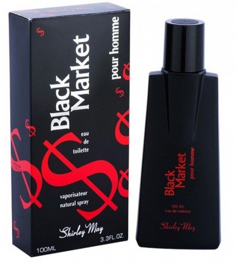Shirley May Black Market Perfume For Men - 100 ml