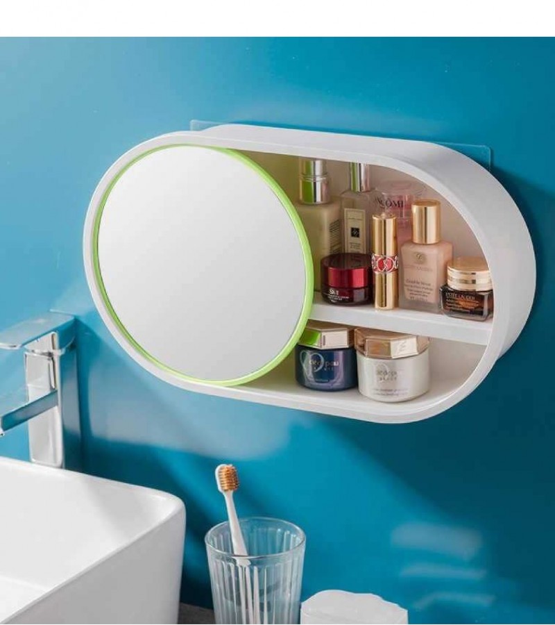 Wall Mounted Case For Bathroom Cosmetics Toiletries Storage Box