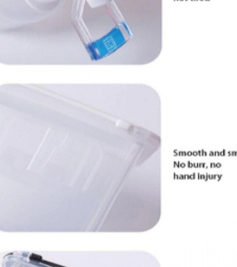 Wall-Mounted Self Adhesive Oil Pot Transparent Liquid